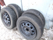 Летние колеса 14 4х100 с резиной GoodYear 175/65/14