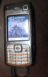 Cмартфон Nokia N70 черный